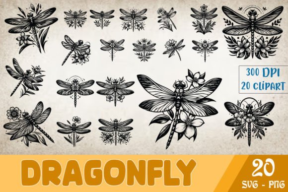 Floral Dragonfly SVG Bundle Review