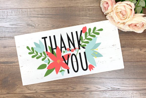 Floral Thank You SVG Review