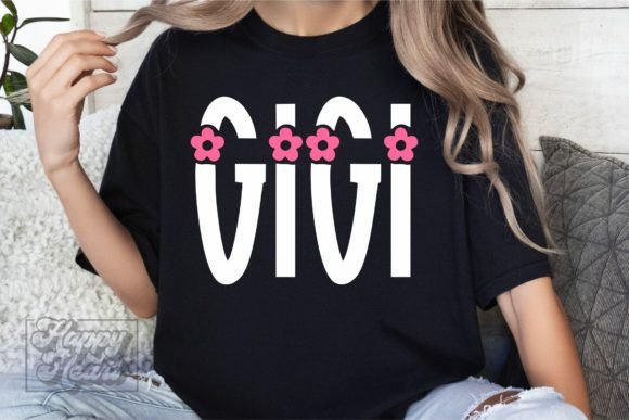Gigi Life Mode Flower Floral SVG PNG