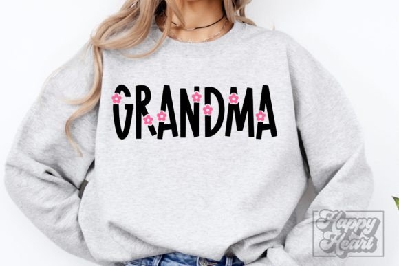 Grandma Life Flower Floral SVG PNG