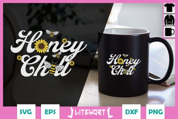 Honey Chill Bee Floral SVG Review
