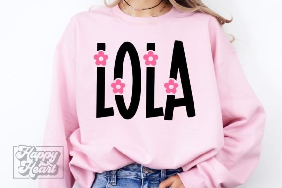 Lola Life Mode Flower Floral SVG PNG