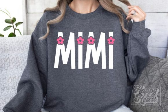 Mimi Life Mode Flower Floral SVG PNG
