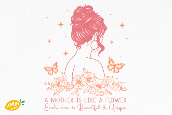 Mother's Day Floral SVG
