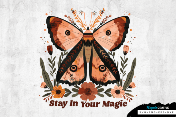 Stay in Your Magic SVG Design