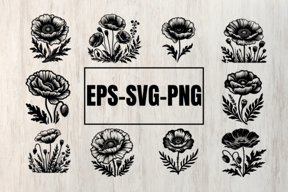 Wildflower SVG Mega Bundle, Floral Svg