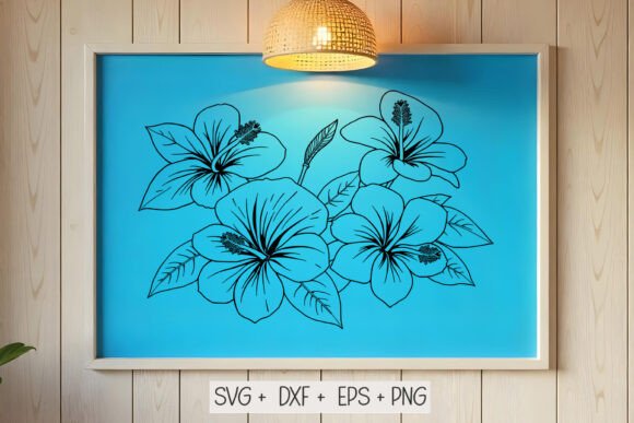Wildflowers Svg, Wildflower Silhouette